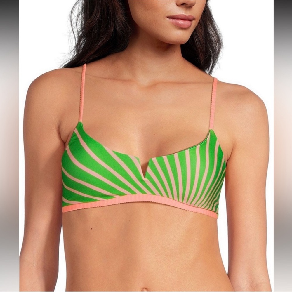 NWT Maaji Victor Sunrise Colada Reversible V-
Wire Bralette Swim Top